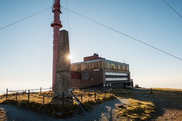 TV Tower in National park Low Tatras, Kralova hola, Slovakia © Filip