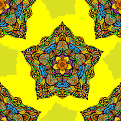 Pattern mandala decoration