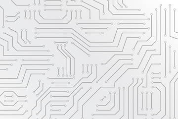 Circuit board template. The concept of innovative high-tech communications. Digital technology and engineering.
