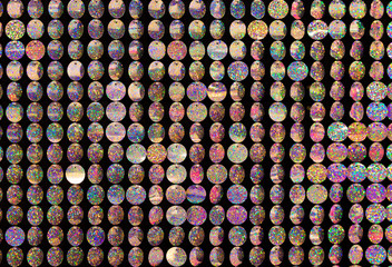 Glitters circles wallpaper background
