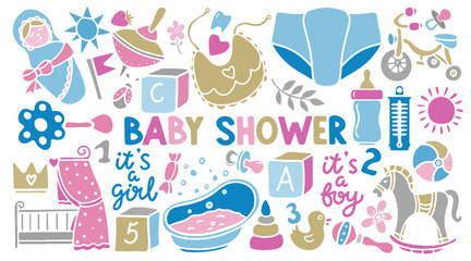 Baby shower set