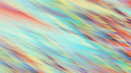 Abstract blue and orange fantastic clouds. Colorful fractal background. Digital art. 3d rendering.