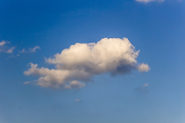 blue sky with clouds