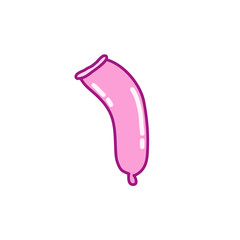 condom doodle icon