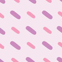 Playful abstract shapes. Vector repeat. Perfect for fashion, home, stationary, kids. 