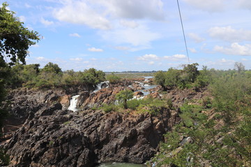 Cascades de Don Khone, Laos	