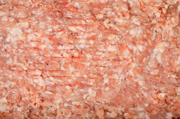 Fresh minced meat, minced pork. Photo in Studio