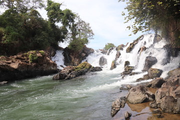 Cascades de Si Phan Don, Laos