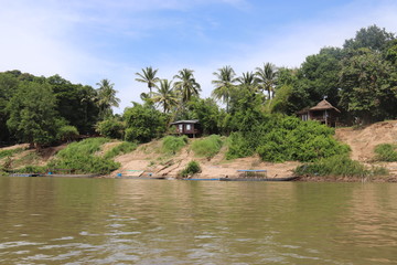 Fleuve Mékong à Don Det, Laos