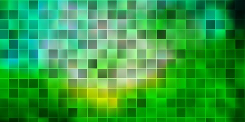 Light Blue, Green vector texture in rectangular style.
