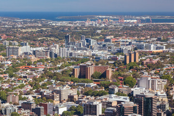 Aerial View of Sydney Building Architecture