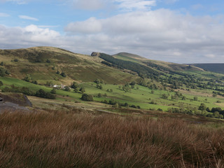 Fototapeta premium View near Mam Tor, Peak District National Park