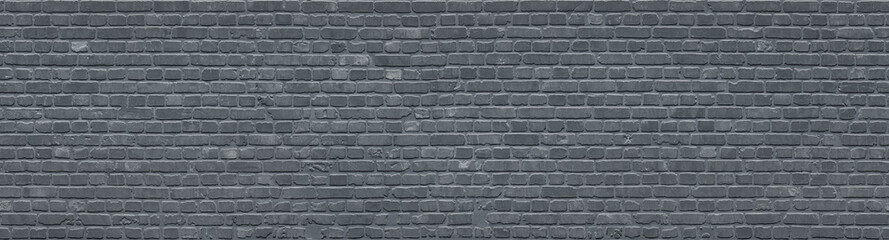 Aged dark old-fashioned brick wall texture map, 3d illustration