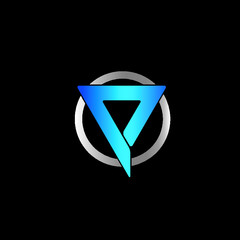 Abstract letter P logo 