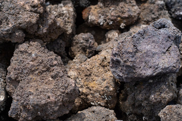 Vulcano stones