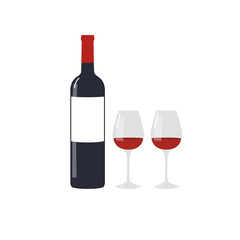 wine vector icon
