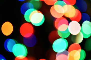 Colorful bokeh