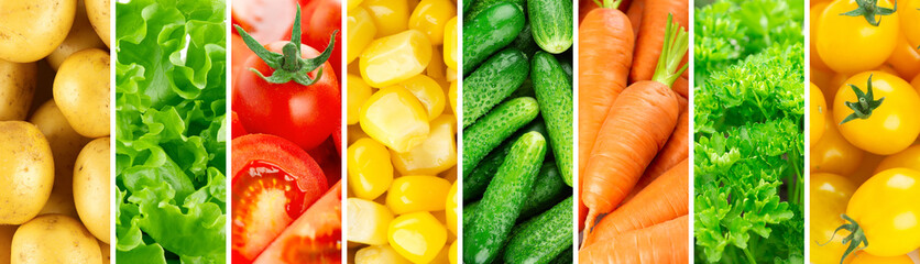 Background of vegetables. Fresh food