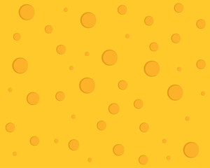 Seamless pattern background: cheese texture cartoon vector style for your design 