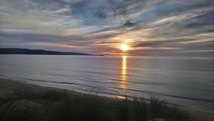 Obraz premium sunset over the sea