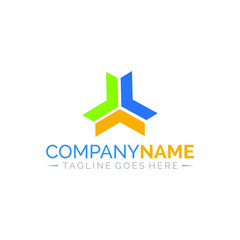 Company Corporate Internet Logo Concept