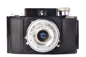Old scale rangefinder camera