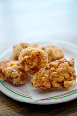 食べ頃の唐揚げ
