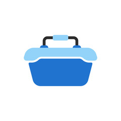 food container like ice cooler icon