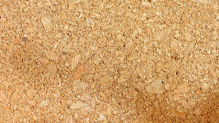 Macro image of cork surface. Compressed fibers are visible.