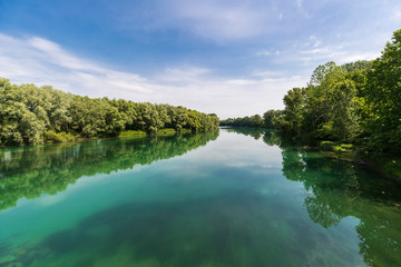 The river Brenta in Italy