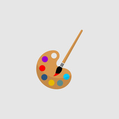 Icon Vector of Paint design