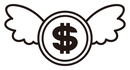 飛ぶドルコイン