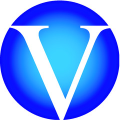 Letter v logo