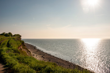 Steilküste bei Waabs/Langholz, Eckernförder Bucht, Ostsee,Halbinsel Schwansen, Schleswig-Holstein, Deutschland