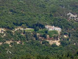 Evangelistria Monastery at Skiathos