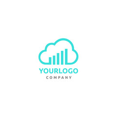 CLOUD LOGO COMPANY VECTOR