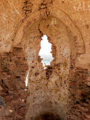 ruins of the ancient castle