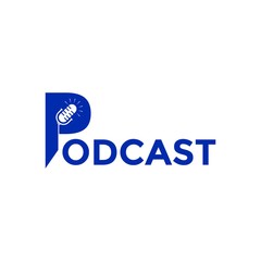 podcast logo icon vector , podcast logo concept 