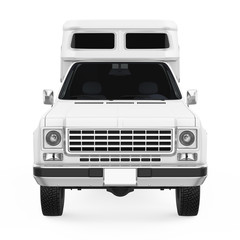 Camper Van Isolated