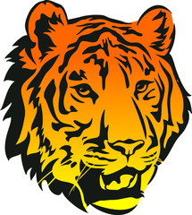 TIGERHEAD VECTOR ICON