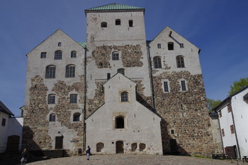 Fototapeta na wymiar Turun linna, Burg Turku, Turku in Finnland