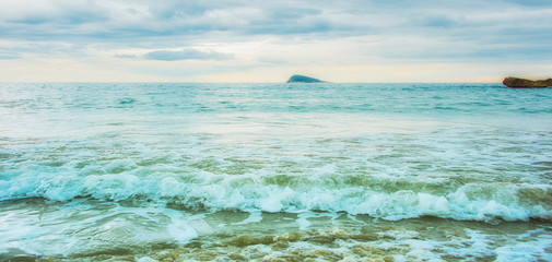 Sea Sunset, Summer background, Travel concept