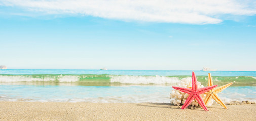 Sea Sunset, Summer background, Travel concept