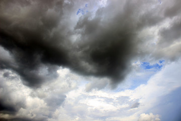 Fototapeta premium storm clouds time lapse