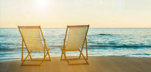 Sea Sunset, Summer background, Travel concept