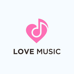 love music logo. tone icon