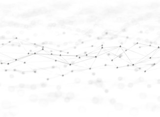 Abstract connection concept background