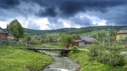 village in the mountains