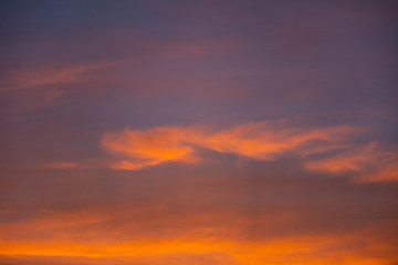 Obraz premium Różnorodność chmur