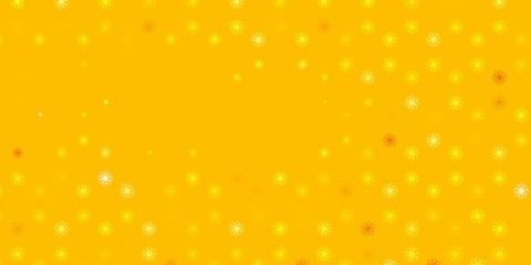 Light Yellow vector background with lines.